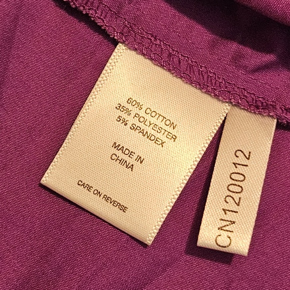 New York and Company Button Down Blouse for Women Size L - Picture 3 of 6